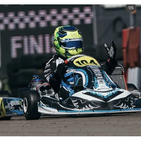 Kit de pegatinas completo AMG ARGENTI 2024 OK-KZ-DD2 KART REPUBLIC