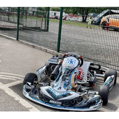 Kit de pegatinas completo AMG ARGENTI 2024 OK-KZ-DD2 KART REPUBLIC