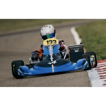 Kit adesivi completo ALPINE 2024 OK-KZ-DD2 KART REPUBLIC