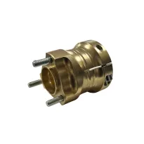Buje de rueda delantera-trasera 40-76mm de magnesio KZ-DD2, fijación ESTÁNDAR