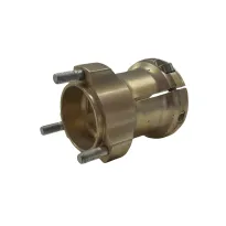 Buje de rueda delantera de 40-96mm en magnesio KZ-DD2, fijación CRG