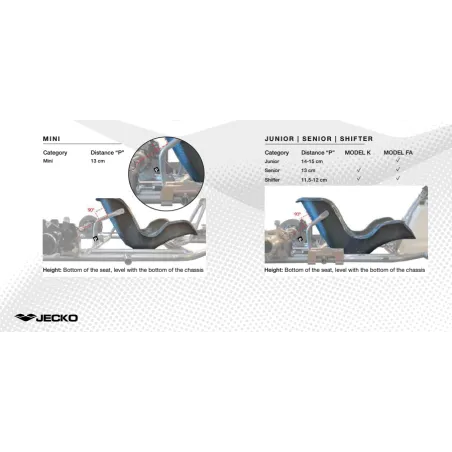 Asiento SILVER CLOSEDGE JECKO