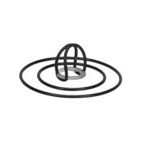 Safety ring for spark plug cap