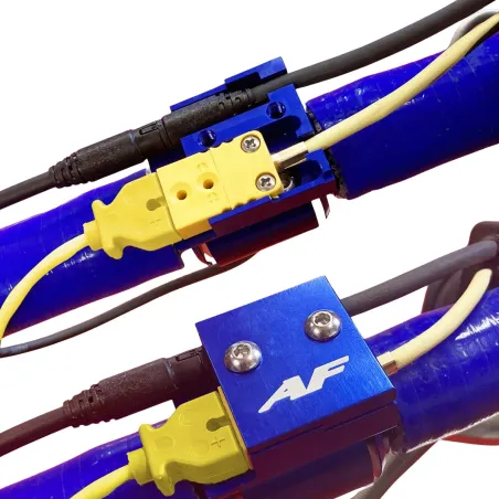 Conexión de agua con conector sonda para AiM AF RADIATOR