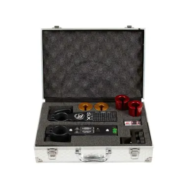 Laser wheel alignment kit