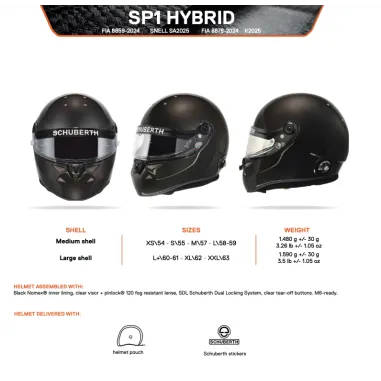 Helmet SP1 HYBRID SCHUBERTH