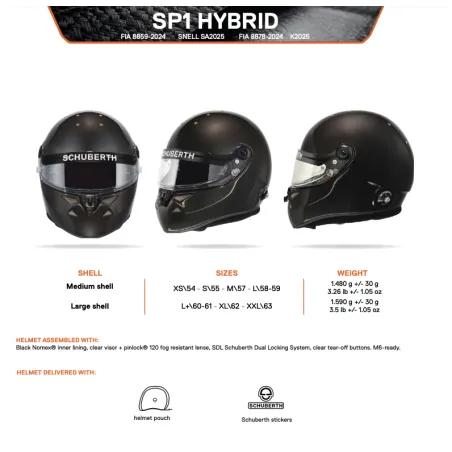 Casco SP1 HYBRID SCHUBERTH