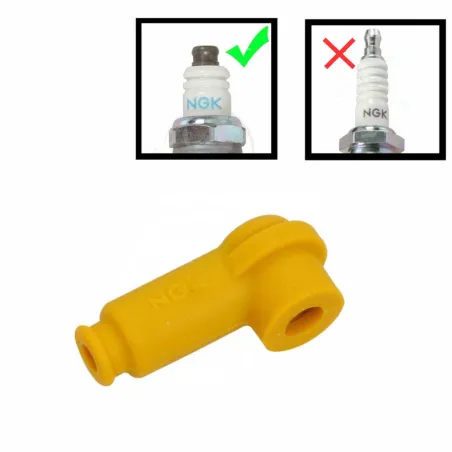 shielded spark plug (cap) and current multiplier TRS1233 NGK