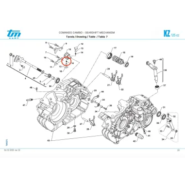 Molla per puntale R1-R2-R3 KZ TM KART