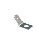 Universal flat battery connector