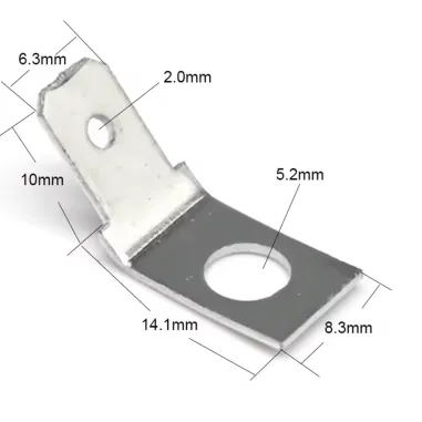 Connettore piatto universale per batteria