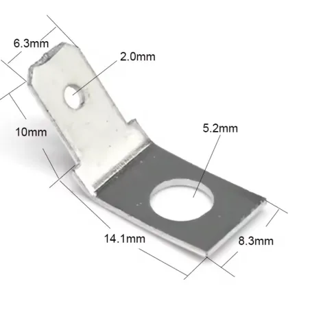 Connettore piatto universale per batteria