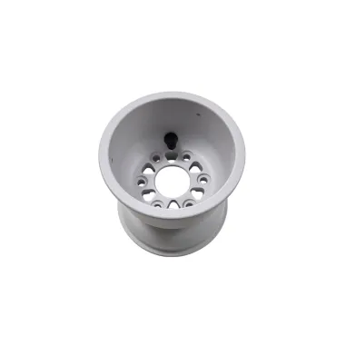 Llanta delantera 132 magnesio blanco B.P. OK-KZ-DD2 KART REPUBLIC GROUP