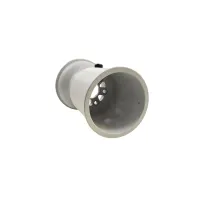 Rear rim magnesium white B.P. OK-KZ-DD2 KART REPUBLIC GROUP