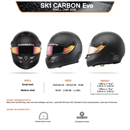 Casco SK1 CARBON EVO SCHUBERTH