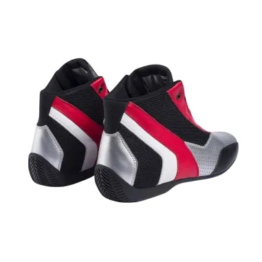 Zapatillas de piloto SK22 FREEM [plata/negro/rojo]