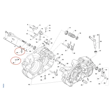 Raccordo per depressione pompa benzina 49008 TM KART