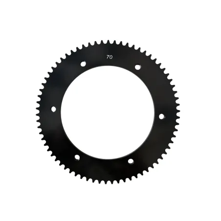 Corona omologata ACI in alluminio passo 219 per PUFFO-50-60-KF-TAG-OK-175