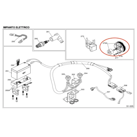 Ignition system Selettra S x30-s125 IAME