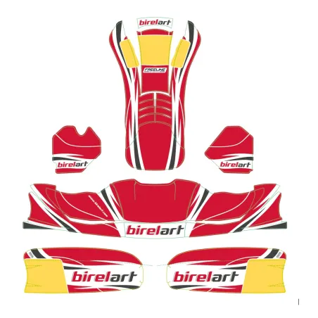 Complete sticker kit 2026 OK-KZ-DD2 BIREL ART