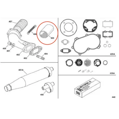 Silicone hose X30 IAME