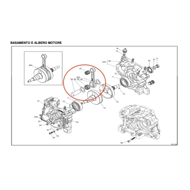 Biella completa 175cc X30 SUPER IAME
