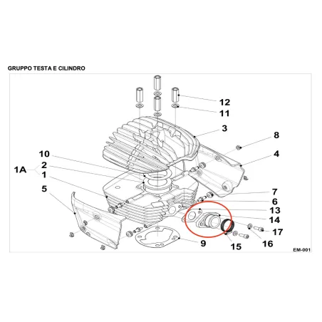 Carburetor fitting MINI IAME