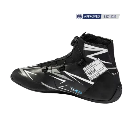 Pilot shoes K-RAPID WP CIK-FIA SPARCO [black/white]