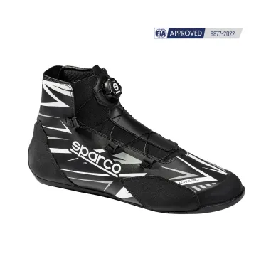 Pilot shoes K-RAPID WP CIK-FIA SPARCO [black/white]