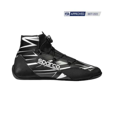 Pilot shoes K-RAPID WP CIK-FIA SPARCO [black/white]