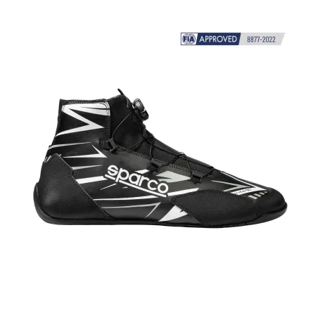 Pilot shoes K-RAPID WP CIK-FIA SPARCO [black/white]