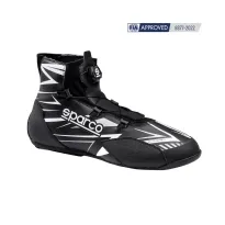 Zapatillas de piloto K-RAPID 2025 CIK-FIA SPARCO [negro/blanco]