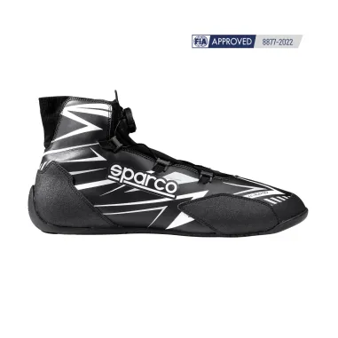 Zapatillas de piloto K-RAPID 2025 CIK-FIA SPARCO [negro/blanco]