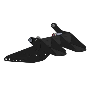 Complet extended adjustable pedal set MINI PAROLIN