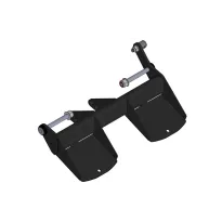 Complet one-piece adjustable pedal set MINI PAROLIN
