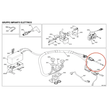 Cable adaptador stop sudam IAME