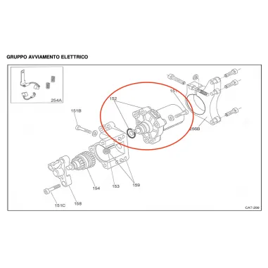 Motor de arranque X30 IAME