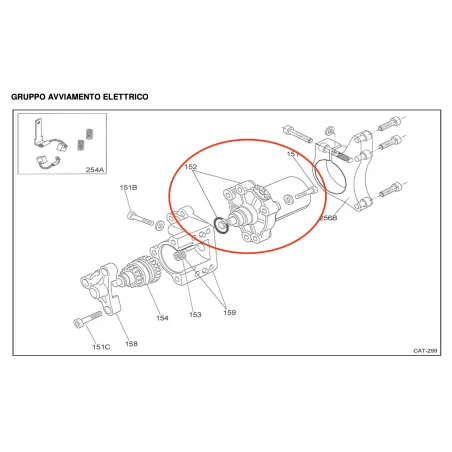 Motor de arranque X30 IAME
