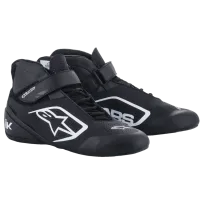 Zapatillas de piloto TECH-1 K V2 ALPINESTARS [negro/blanco]
