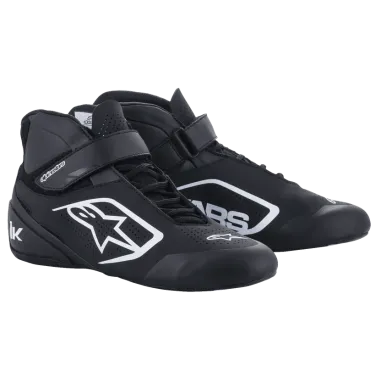 Pilot shoes TECH-1 K V2 ALPINESTARS [black/white]