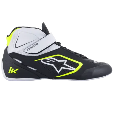Scarpe pilota TECH-1 K V2 ALPINESTARS [nero/bianco/giallo fluo]