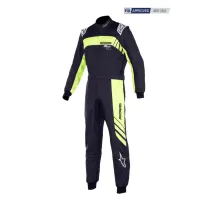 Suit KMX-9 V3 graphic 3 CIK-FIA ALPINESTARS [black/yellow fluo]