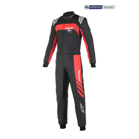 Suit KMX-9 V3 graphic 3 CIK-FIA ALPINESTARS [black/red]