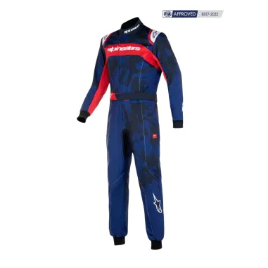 Suit KMX-9 V3 graphic 5 CIK-FIA ALPINESTARS [navy red]