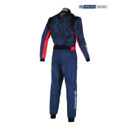 Suit KMX-9 V3 graphic 5 CIK-FIA ALPINESTARS [navy red]