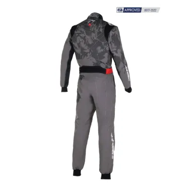 Tuta KMX-9 V3 grafica 5 CIK-FIA ALPINESTARS [grigio scuro/nero]