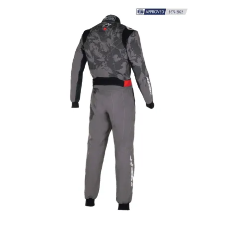 Suit KMX-9 V3 graphic 5 CIK-FIA ALPINESTARS [dark grey/black]