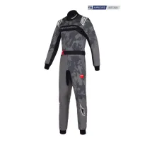 Traje KMX-9 V3 gráfico 5 CIK-FIA ALPINESTARS [gris oscuro/negro]