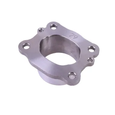 Exhaust manifold R2-R3 TOTAL BLACK KZ TM KART