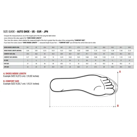 Pilot shoes SUPERTECH K CIK-FIA ALPINESTARS [orange fluo/black/white]